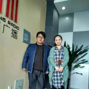 合肥广电中心徽商广播专访国文社社长伍宇鹏